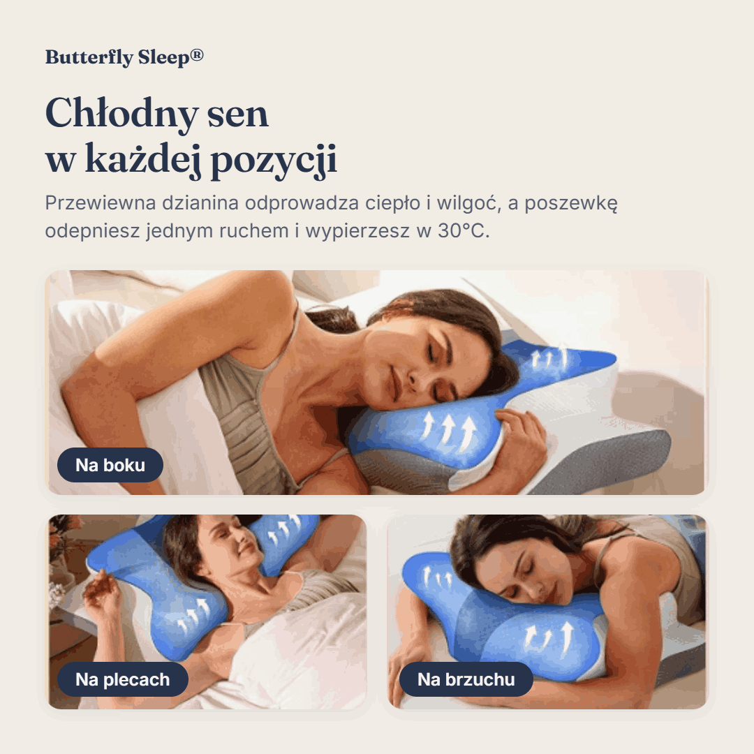 Przewiewna, zdejmowana poszewka do prania w 30°C